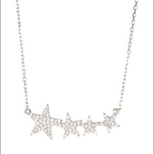 ADORNIA Shooting Star Pendant Necklace